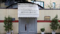 Suasana di Depan Konsulat Saudi di Istanbul Usai Hilangnya Khashoggi