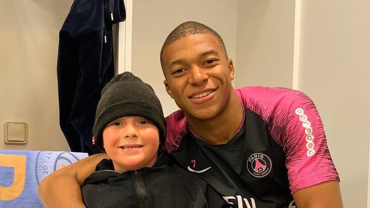 Anak Neymar, Davi Lucca da Silva Santos, ternyata mengidolai Kylian Mbappe. (Foto: Instagram @neymarjr)