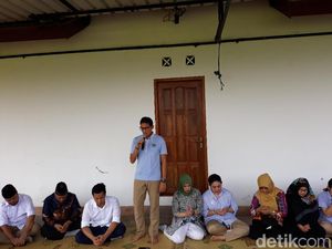 Sandi ke Petani: Insyaallah Jika Terpilih Kita Berikan Pendanaan