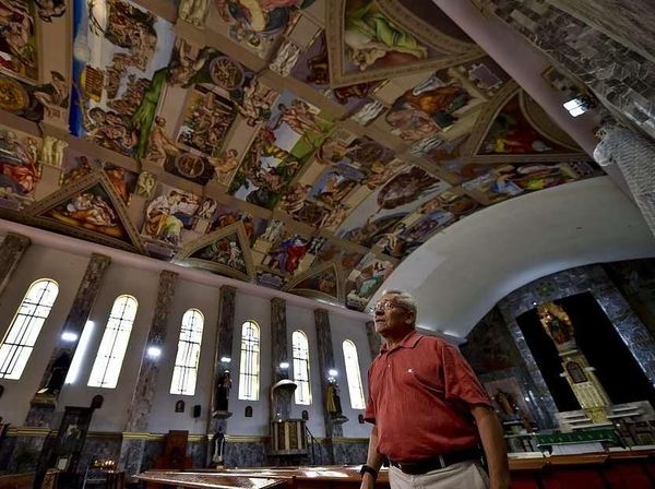 Foto: Kapel Kediaman Paus di Vatikan Pindah ke Meksiko