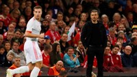 Sementara itu, Enrique masih mempertahankan catatan selalu menang bersama Spanyol. Dua laga sebelumnya, mereka menang atas Inggris dan Kroasia. (Foto: Andrew Couldridge/Action Images via Reuters)