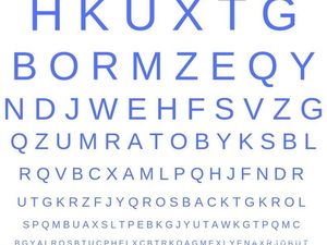 Tes Ketajaman Mata! Huruf Apa yang Tidak Ada di Deretan Ini?