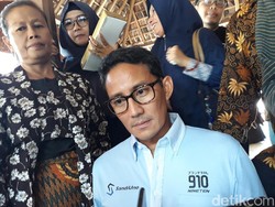 Sandi Setuju Soal Winter Is Coming Pidato Jokowi, Tapi...