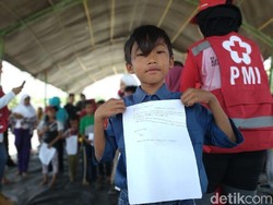 Sepucuk Surat Ucapan Terima Kasih Anak Palu ke Para Relawan