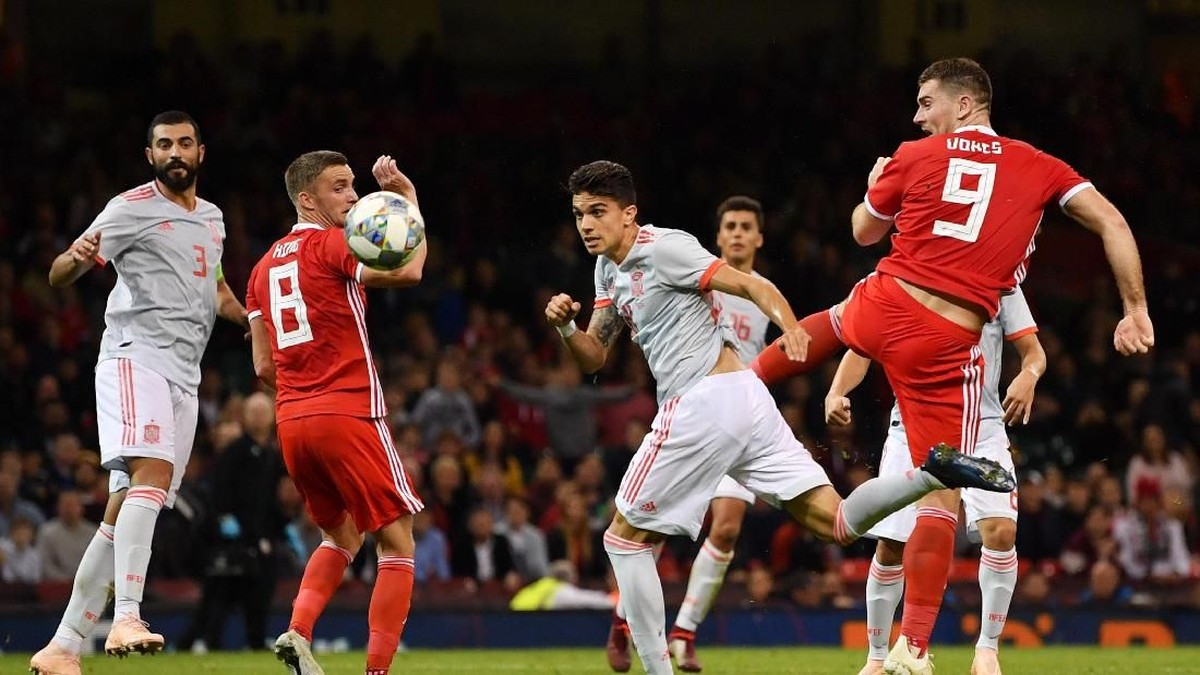 Spanyol menang telak 4-1 atas Wales di laga uji coba. (Foto: Dan Mullan/Getty Images)
