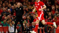 Bagi Ryan Giggs, ini merupakan kekalahan ketiga yang dialami saat menangan timnas Wales. (Foto: Andrew Couldridge/Action Images via Reuters)