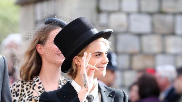 Foto: Gaya Supermodel Dunia Hadiri Pernikahan Putri Eugenie