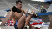 Mengintip Ruang Ganti Perenang Top Asian Para Games 2018