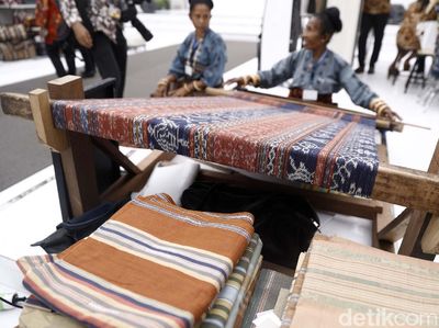 Aneka Kerajinan Indonesia Mejeng di Ajang IMF-WB Bali