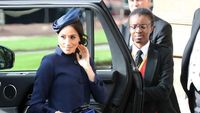 Foto: Meghan Markle Memesona di Pernikahan Putri Eugenie