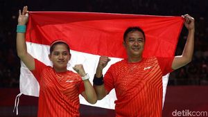 Mantap! Bulutangkis Ganda Campuran SL 3-SU 5 Sumbang Emas Ke-36