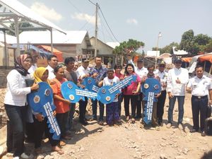 Sumbangan Elek Yo Band untuk Perbaiki Masjid dan Pesantren Lombok