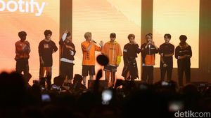 Intip Lagi Aksi Keren Stray Kids di Panggung Spotify on Stage
