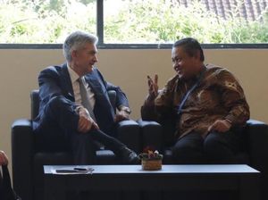 Momen Gubernur BI Bertemu Bos The Fed Bahas Ekonomi Global