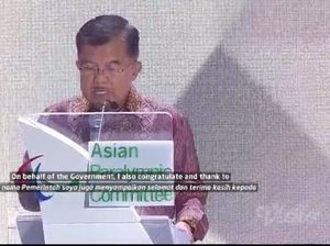 Wapres JK di Penutupan Asian Para Games: Ini Momen Memenangkan Kesetaraan Wapres JK di Penutupan Asian Para Games: Ini Momen Memenangkan Kesetaraan