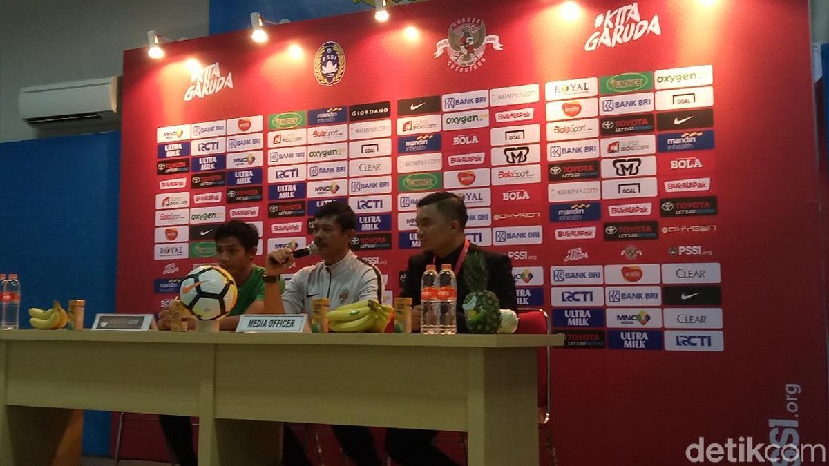 Indra Sjafri menilai timnas Indonesia U-19 masih harus memperbaiki lini belakang (Foto: Amalia Dwi Septi)