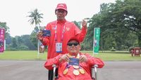 Kebahagiaan Atlet Para Games Terima Bonus dari Jokowi