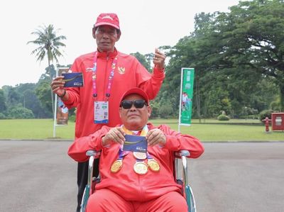 Kebahagiaan Atlet Para Games Terima Bonus dari Jokowi