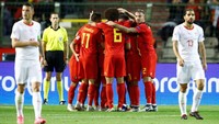 Belgia kini telah memenangi empat pertandingannya sejak didepak Prancis di semifinal Piala Dunia 2018, atau hanya dua kali kalah dalam 30 laga dalam asuhan Roberto Martinez. (Foto: Francois Lenoir/Reuters)