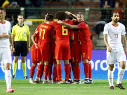 Hasil Belgia vs Swiss: Lukaku Menangkan Red Devils