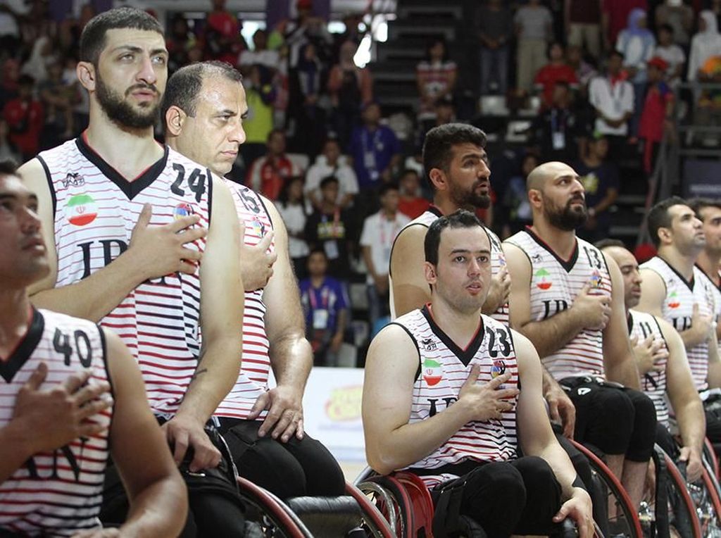 Iran Pemilik Medali Emas Basket Kursi Roda Putra Iran Pemilik Medali Emas Basket Kursi Roda Putra