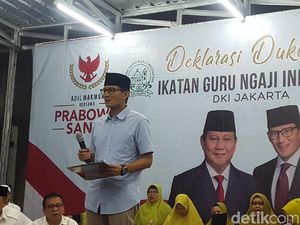 Ikatan Guru Ngaji DKI Deklarasi Dukung Prabowo-Sandiaga