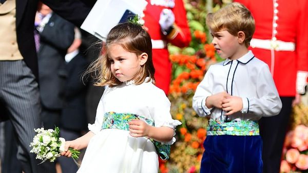 Gemas! Pangeran George dan Charlotte Jadi Pengiring Pengantin Putri Eugenie