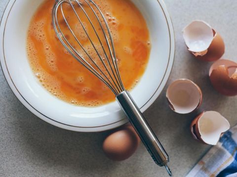 omelet kepiting praktis
