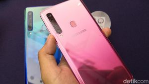 Lebih Dekat dengan Si Cantik Galaxy A9 Bubblegum Pink