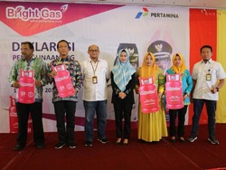 Cegah LPG Asing, PNS Perbatasan Malaysia Wajib Pakai Bright Gas