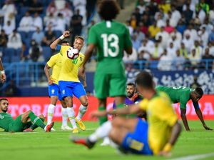 Hasil Arab Saudi vs Brasil: Selecao Menang 2-0 Hasil Arab Saudi vs Brasil: Selecao Menang 2-0