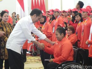 Jokowi Bangga Kerja Keras Luar Biasa Atlet Asian Para Games