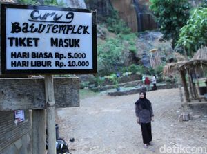 Cantiknya Tebing Alami di Kawasan Bandung Utara