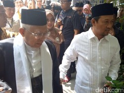 Maruf Amin Kunjungi Ponpes Ali Maksum di Bantul
