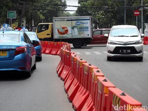 Pemprov DKI Terapkan Jalan Wahid Hasyim Satu Arah Permanen