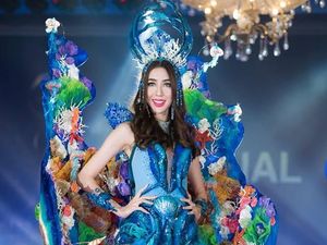 Gaya Heboh 10 Peserta Miss Grand International, Malaysia Pakai Baju Dayak