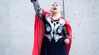 Foto: Uniknya Kostum Avengers Pakai Hijab yang Viral Ini