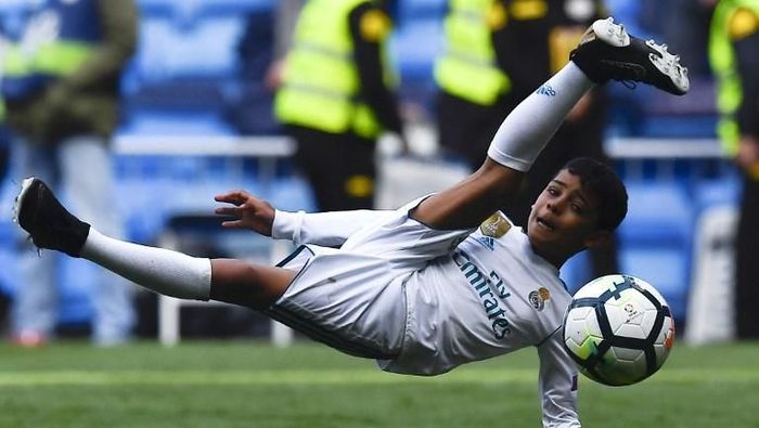 Cristiano Ronaldo Jr. (Foto: Gabriel Bouys/AFP)