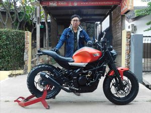 Kawasaki Z250SL Gaya INDIs, Lebih Macho dan Berisi