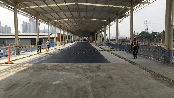 Penampakan Skybridge Tanah Abang yang Soft Launching Hari Ini