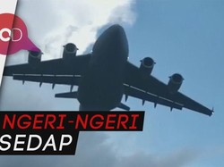 Video: Wah, Pesawat Ini Terbang Rendah Dekat Gedung Tinggi
