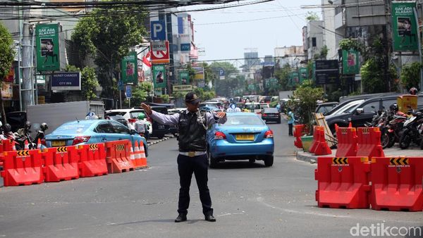 Jalan Wahid Hasyim Jadi Satu Arah