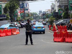 Jalan Wahid Hasyim Jadi Satu Arah