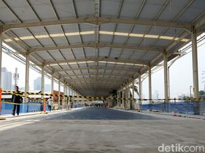 Skybridge Tanah Abang Molor, Ini Masalah yang Ditemukan Ombudsman Skybridge Tanah Abang Molor, Ini Masalah yang Ditemukan Ombudsman