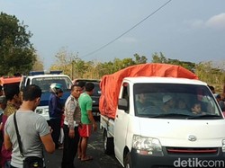 Truk Angkut Pakan Ternak Terguling di Gunungkidul, 4 Meninggal