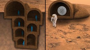 Begini Rancangan Rumah Untuk Manusia di Planet Mars
