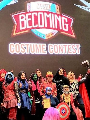 'Hijab Heroes', Kumpulan Hijabers Pakai Kostum Avenger Viral di Medsos