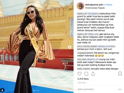 Kontroversi Batik Miss Grand Malaysia, Komisi X DPR: Itu Punya Kita!