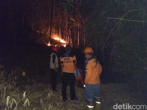 Gunung Bancak Magetan Terbakar Gunung Bancak Magetan Terbakar