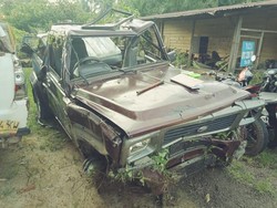 Adu Banteng Motor Vs SUV di Sumut, Rasyid Tewas